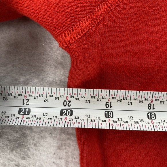 Vintage 90s Hanes Crewneck Sweatshirt Adult XL Red Breckenridge Teddy Bears - Picture 9 of 10